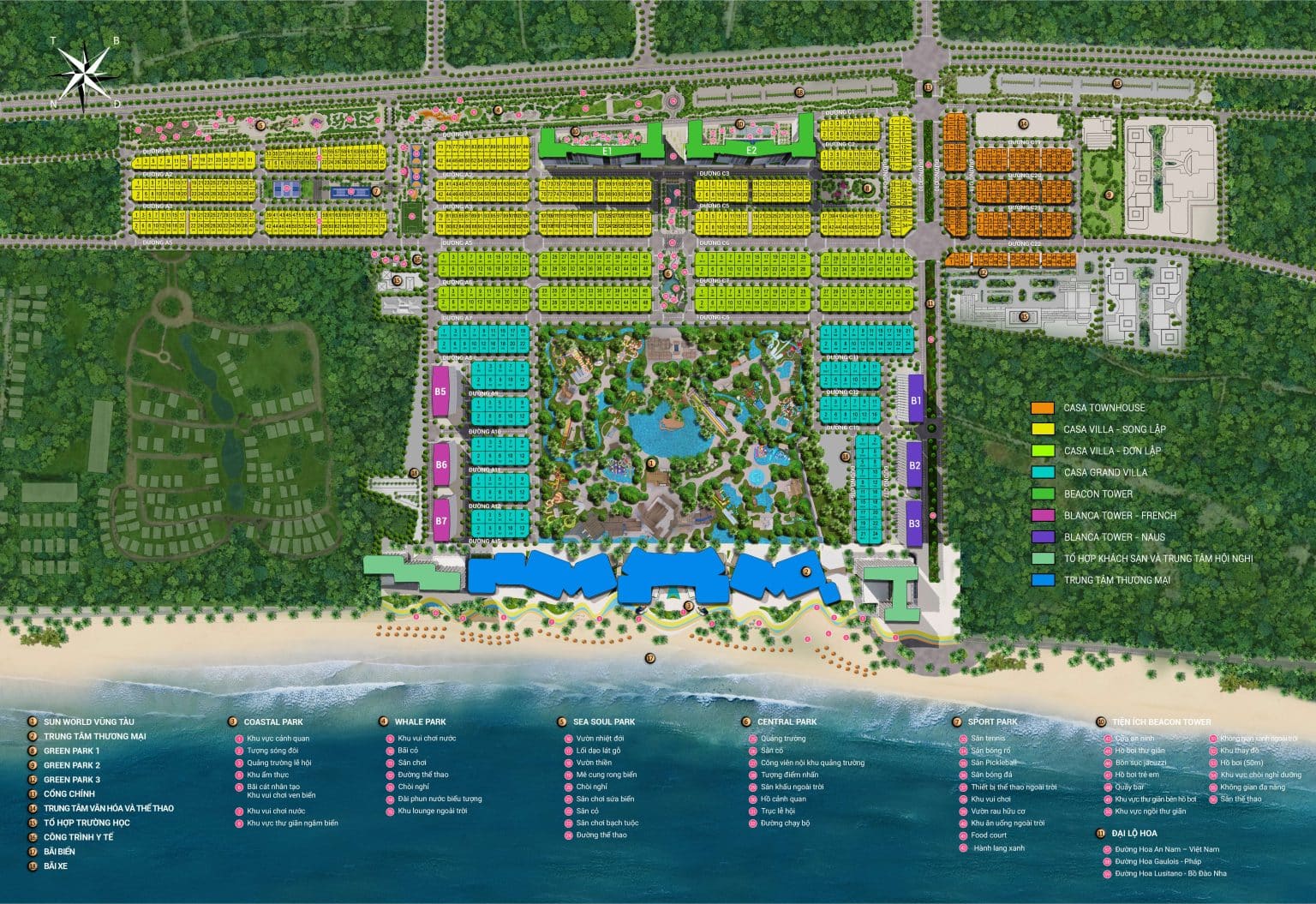 TỔNG QUAN MẶT BẰNG BLANCA CITY